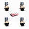 Service Caster 2 Inch Windsor Antique Ball Caster with Brake - Corner Mount Bracket, 4PK SCC-GR01S20-POS-WA-SLB-716-4-CB90-4 - alternate 5